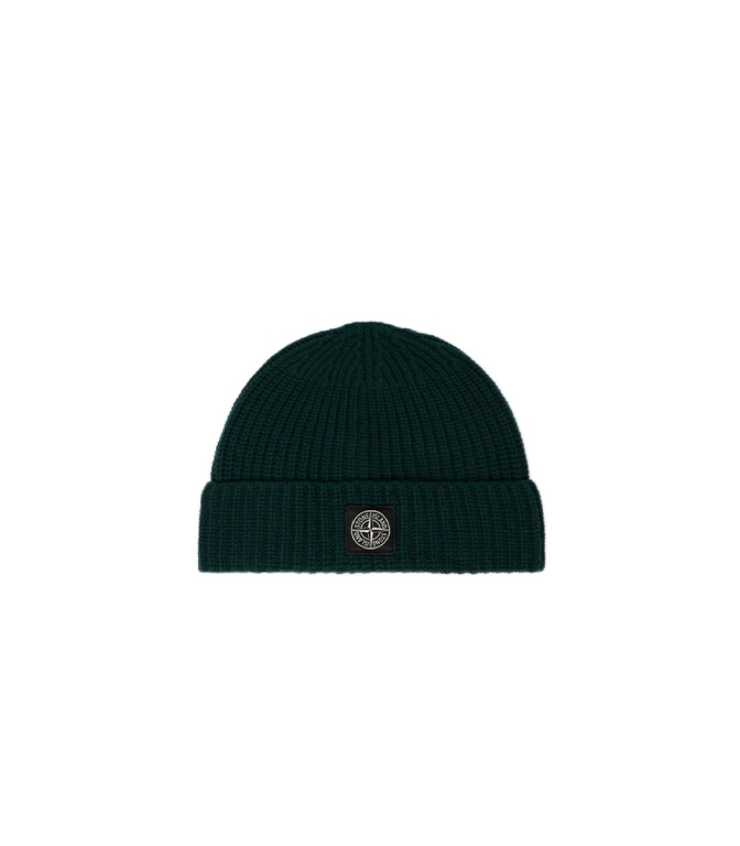 Stone Island - Cappelli - LIGHT RWS GEELONG WOOL VERDE SCURO