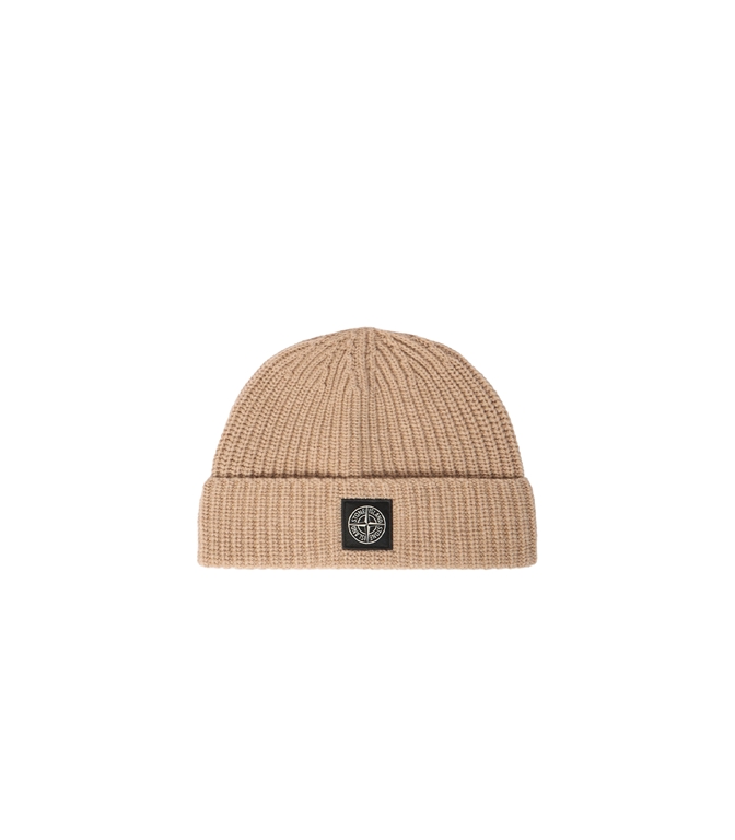 Stone Island - Cappelli - LIGHT RWS GEELONG WOOL BISCOTTO MELANGE