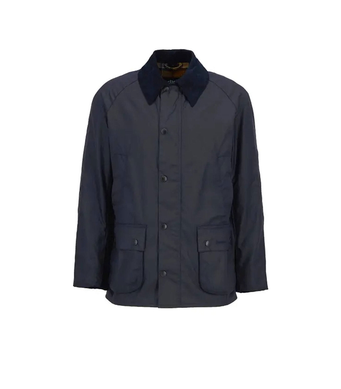 Barbour - Giubbotti - GIACCA CERATA ASHBY NAVY