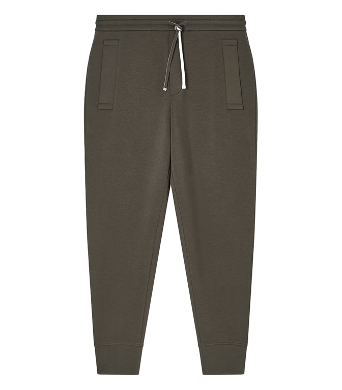 Emporio Armani - Pantaloni - PANTALONI JOGGER IN DOUBLE JERSEY BLACK INK