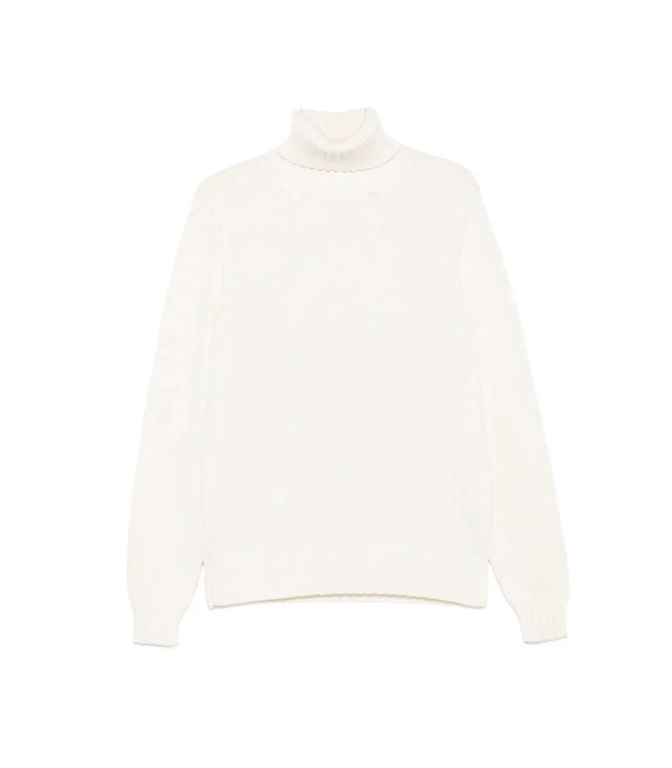 Filippo De Laurentiis - Maglie - MAGLIONE A COLLO ALTO LATTE