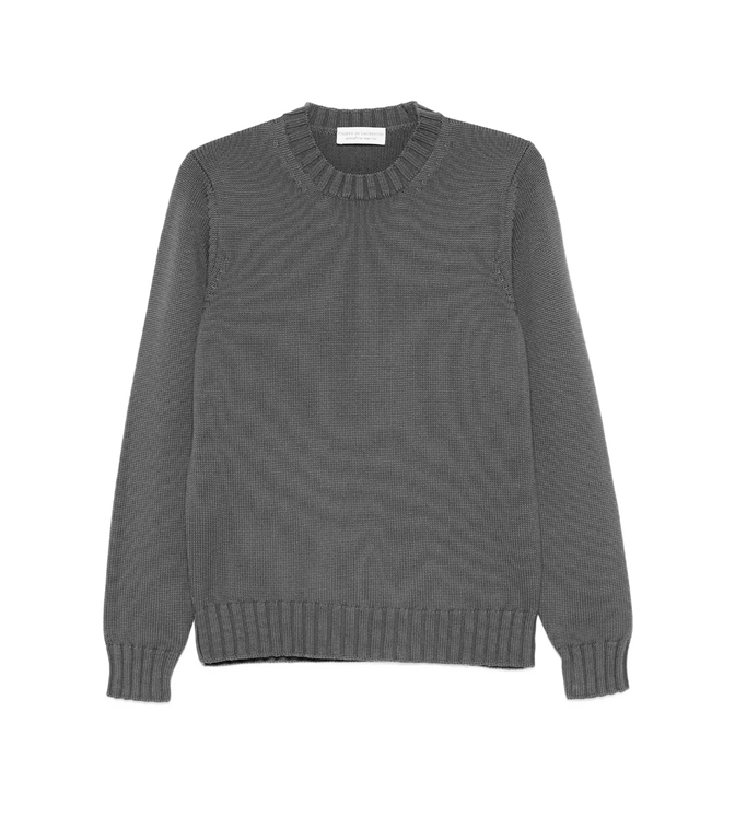 Filippo De Laurentiis - Maglie - MAGLIA GIROCOLLO EXTRAFINE MERINO SALVIA