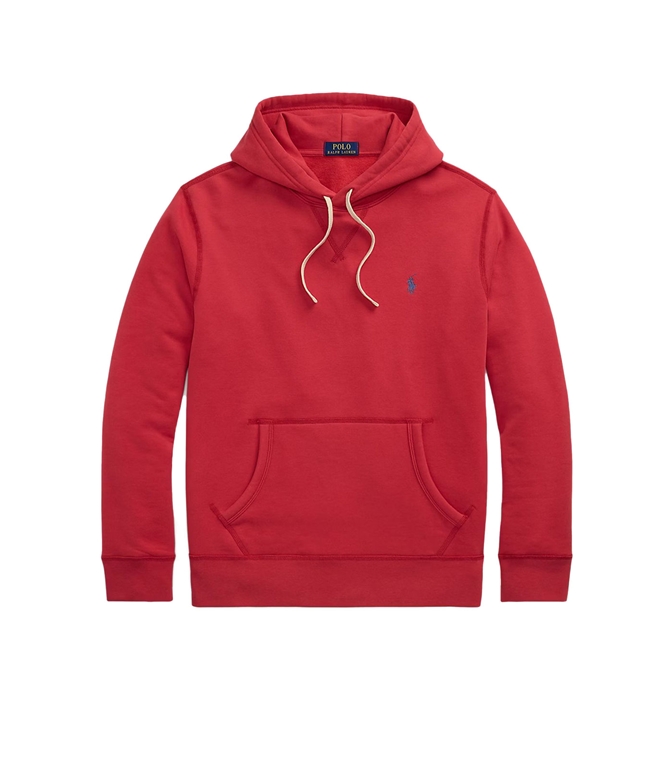 POLO RALPH LAUREN - Sweatshirt - THE RLO RED ALBA HOODIE