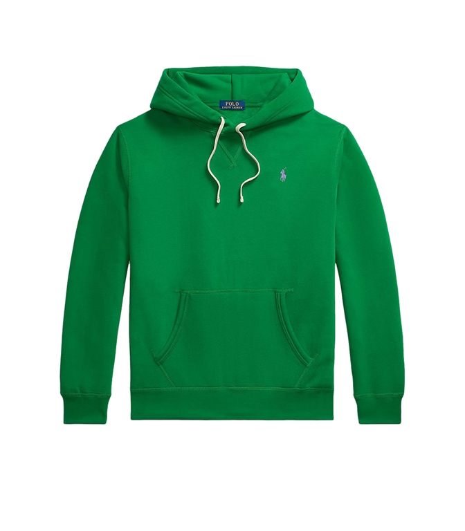 POLO RALPH LAUREN - Felpe - FELPA CON CAPPUCCIO RL VERDE CROCIERA