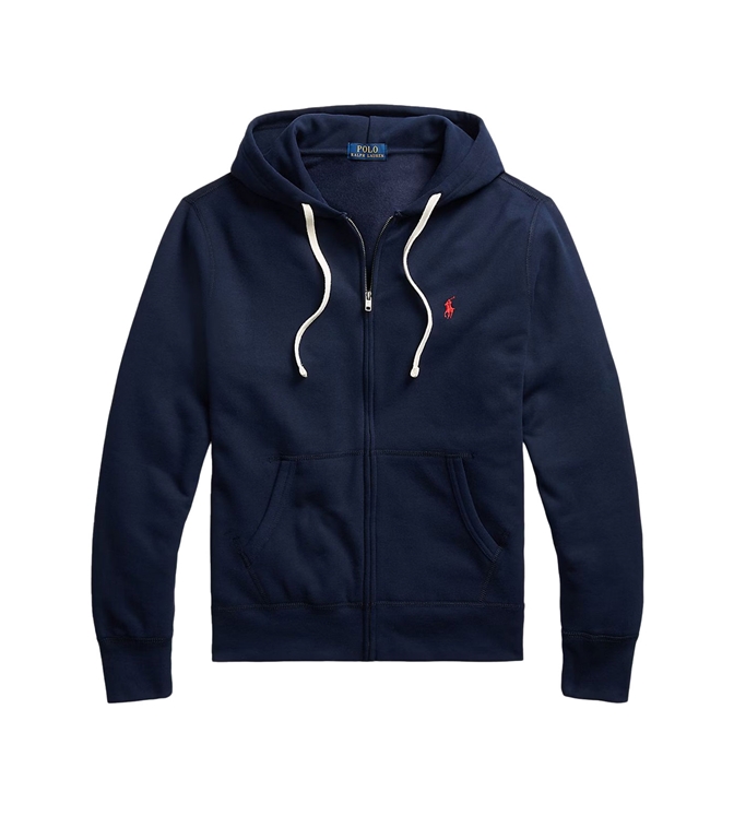 POLO RALPH LAUREN - Sweatshirt - THE NAVY BLUE HOODED SWEATSHIRT