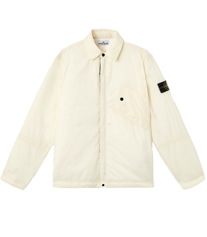 Stone Island - Camicie - MATT RIPSTOP CORDURA ADVANCED FABRICS AVORIO