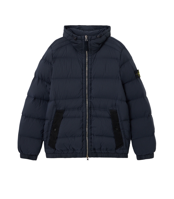 Stone Island - Jackets - SEAMLESS TUNNEL NYLON DOWN-TC BLUE