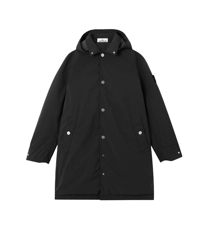 Stone Island - Jackets - LIGHT COMPACT TOUCH POLY-TC BLACK