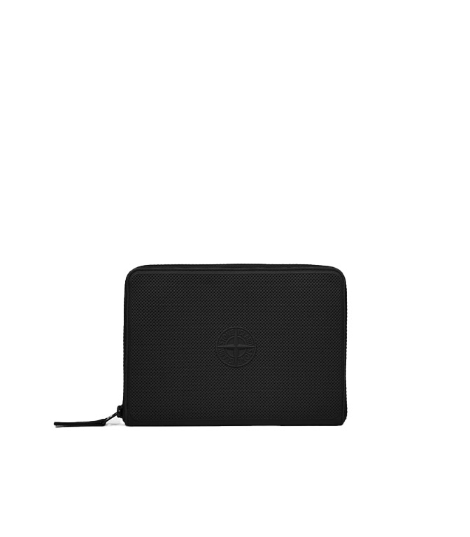 Stone Island - Borsello - POCHETTE GOMMATA NERO