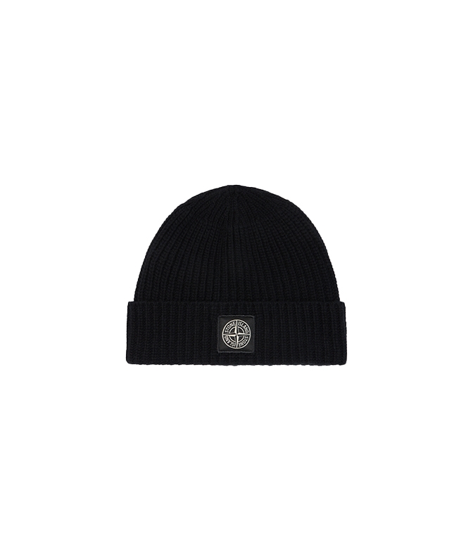 Stone Island - Hats - LIGHT RWS GEELONG WOOL NERO