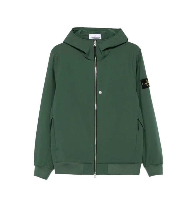 Stone Island - Jackets - JUNIPER JACKET WITH ZIP AND HOOD