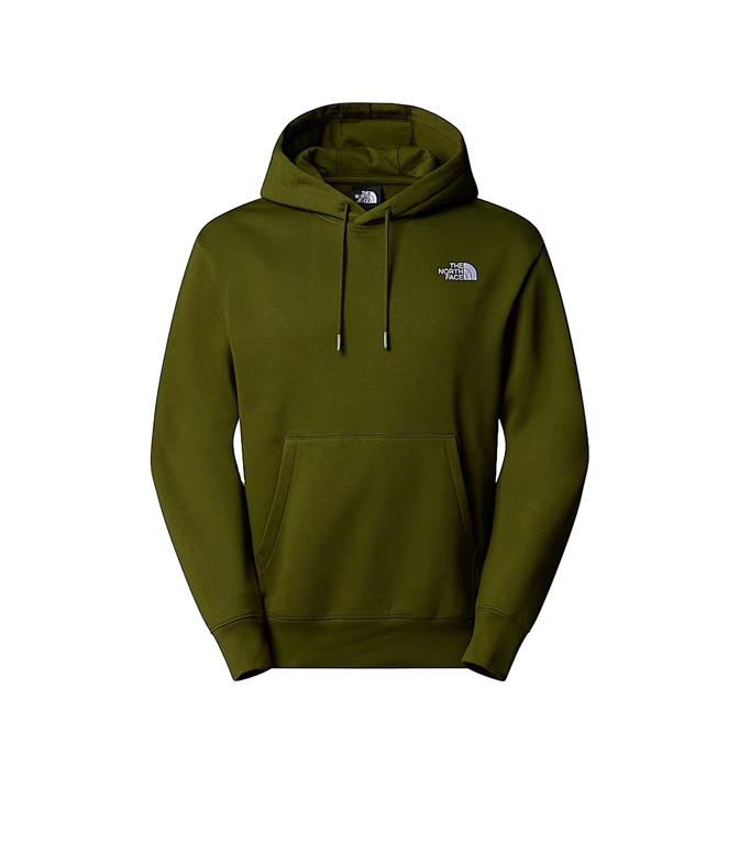 The North Face - Felpe - FELPA CON CAPPUCCIO ESSENTIAL WOODLAND GREEN