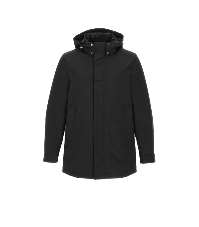 Woolrich - Giaccone - SOFT SHELL BARROW BLACK