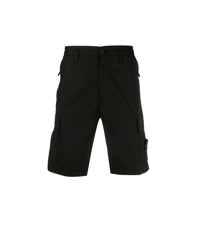 Stone Island - Bermuda - BERMUDA CARGO NERO