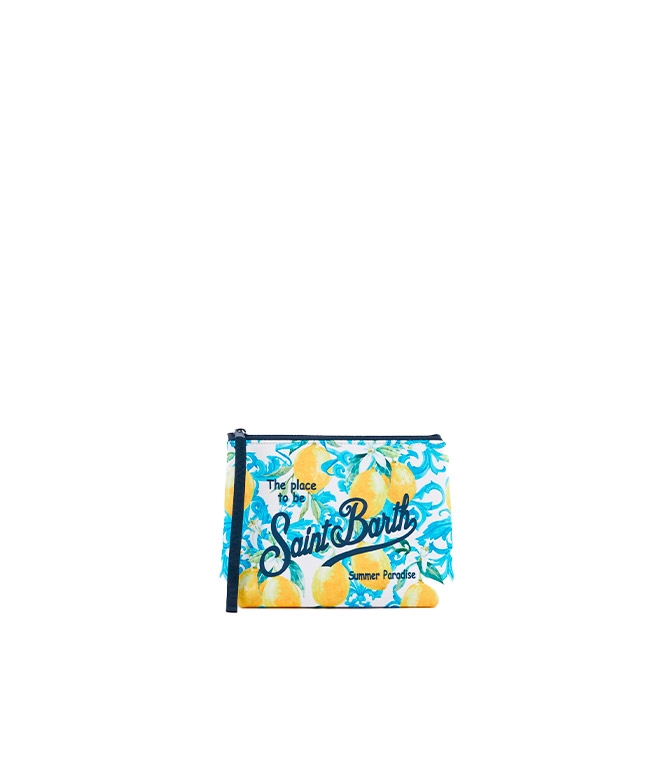 Mc2 Saint Barth - Pochette - SCUBA CLUTCH BAGS IN MAJOLICA ALINE