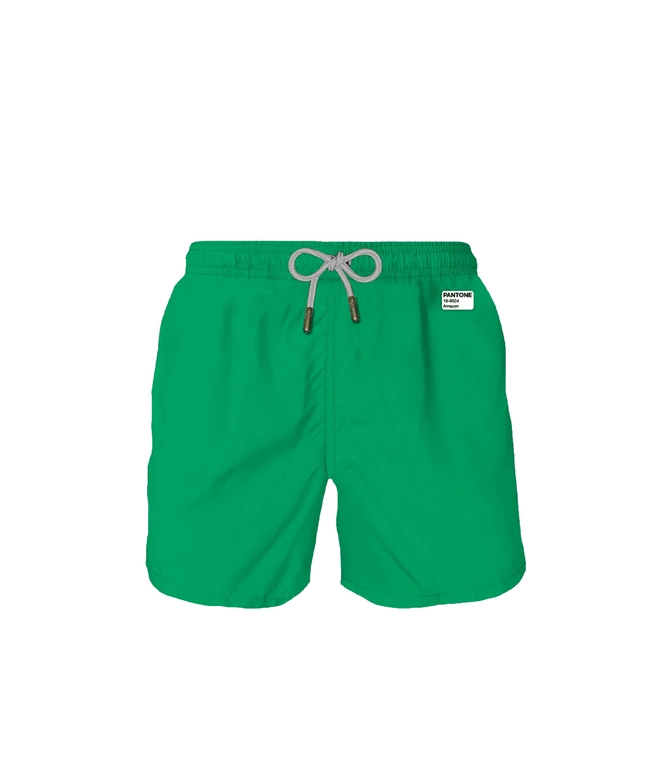 Mc2 Saint Barth - Swimwear - MEN'S SWIMSUIT MEN LIGHT FABRIC GREEN ERBA LIGHTING PANTONE | PANTONE SPECIAL EDITION