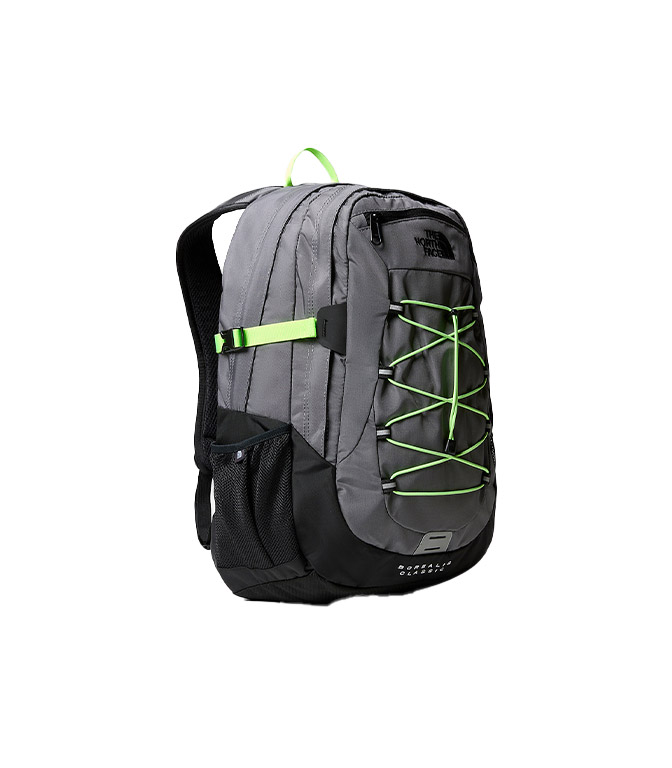 The North Face - Zaino - BOREALIS CLASSICSMOKED PEARL-SAFETY GREEN BACKPACK