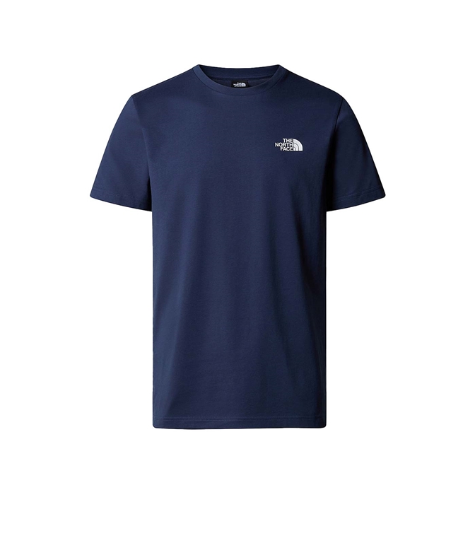 The North Face - T-Shirt - SIMPLE DOME SUMMIT NAVY T-SHIRT