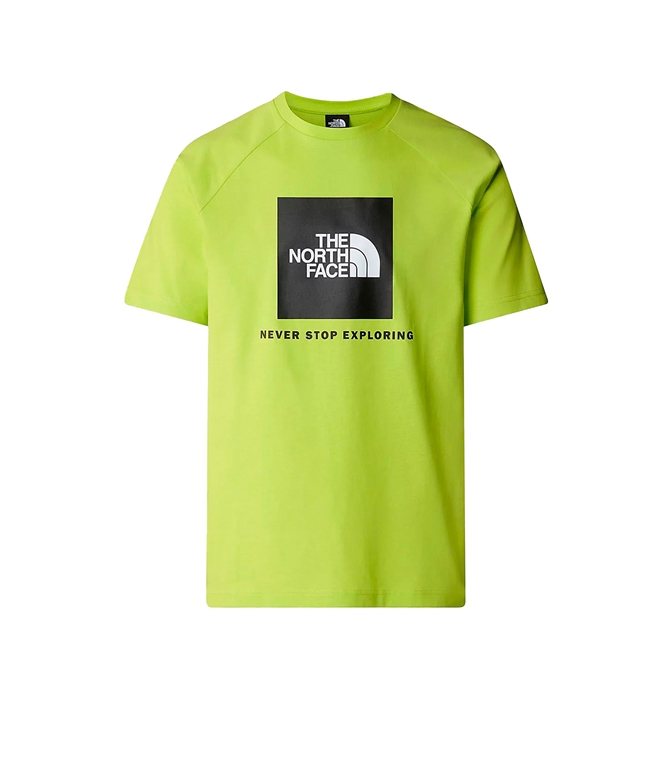 The North Face - T-Shirt - T-SHIRT REDBOX CON MANICHE RAGLAN HIGH RISE GREY