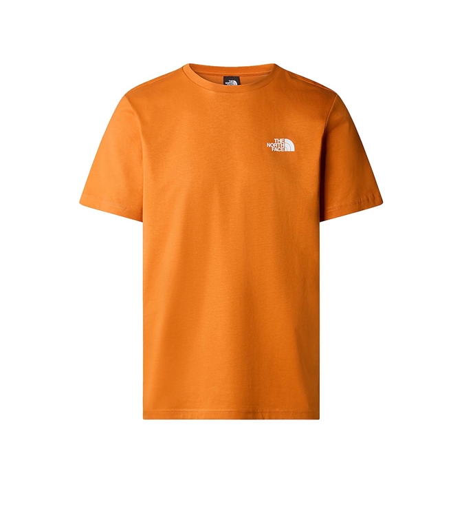 The North Face - T-Shirt - REDBOX DESERT RUST T-SHIRT