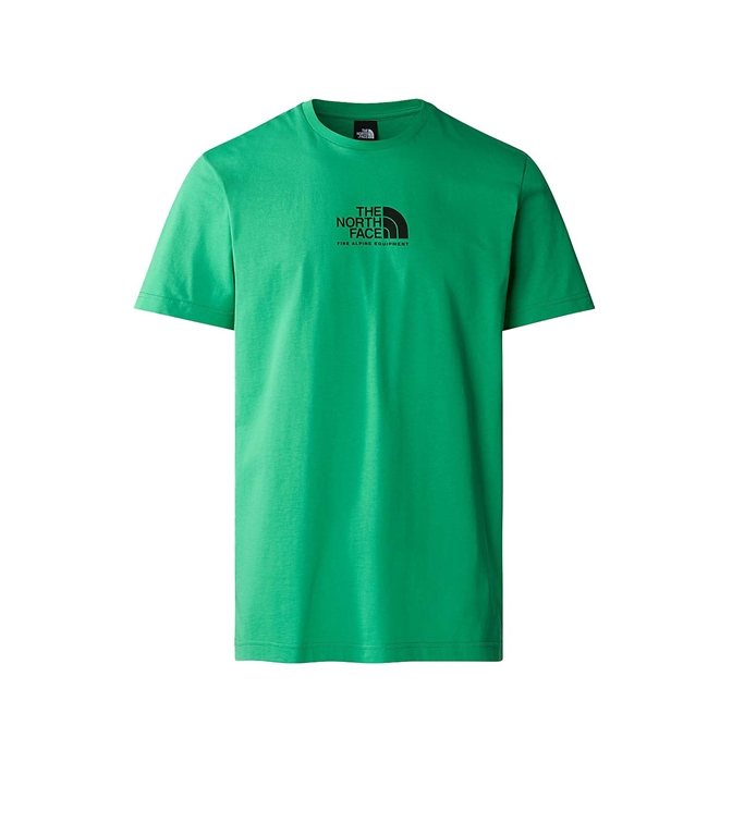 The North Face - T-Shirt - T-SHIRT FINE ALPINE EQUIPMENT 3 SMERALDO OPTIC