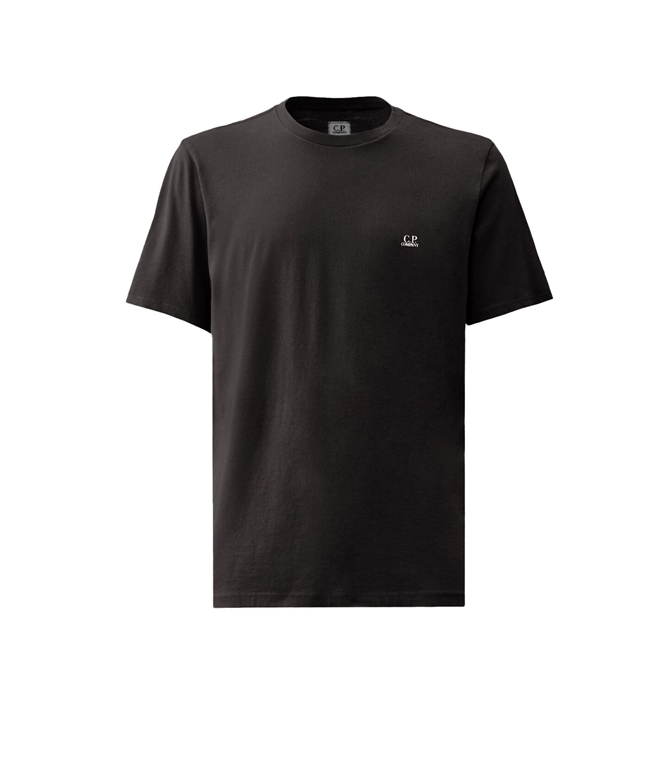 C.P. COMPANY - T-Shirt - 30/1 JERSEY BACK GOGGLE T-SHIRT BLACK