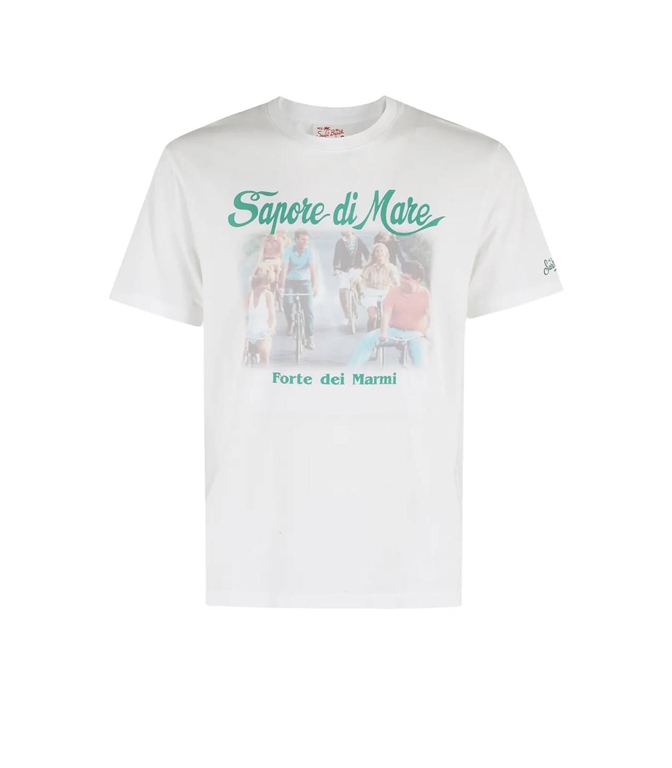 Mc2 Saint Barth - T-Shirt - T-SHIRT IN JERSEY DI COTONE CON SAPORE DI MARE