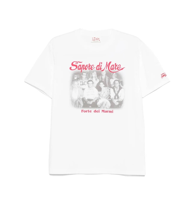 Mc2 Saint Barth - T-Shirt - T-SHIRT IN JERSEY DI COTONE CON SAPORE DI MARE