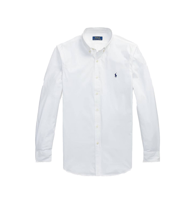 POLO RALPH LAUREN - Camicie - CAMICIA IN POPELINE STRETCH SLIM-FIT BIANCO