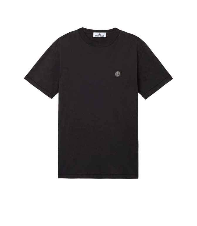 Stone Island - T-Shirt - 60/2 COTTON JERSEY BLACK