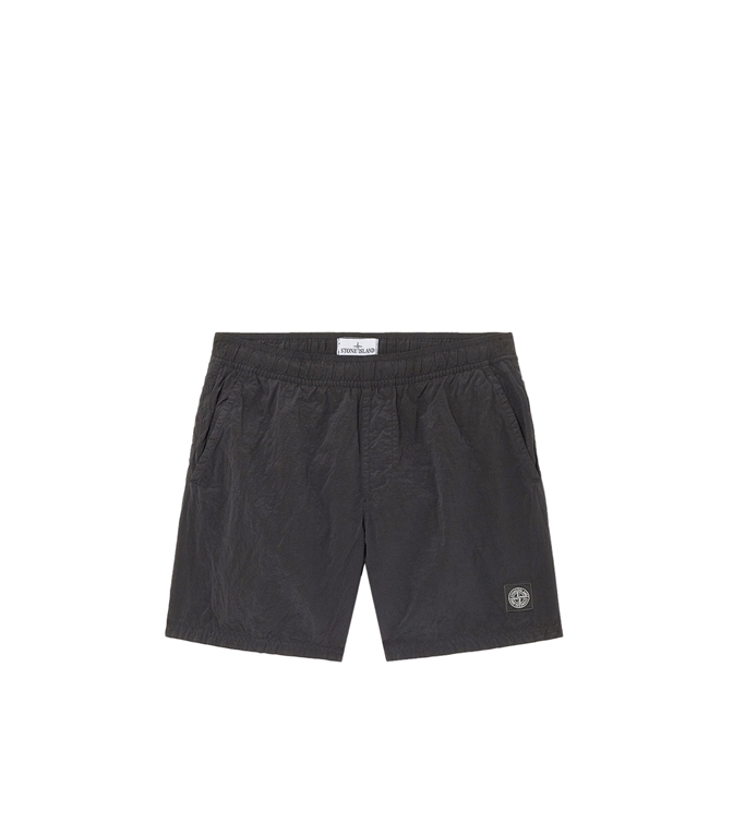 Stone Island - Shorts - NYLON METAL IN ECONYL NERO