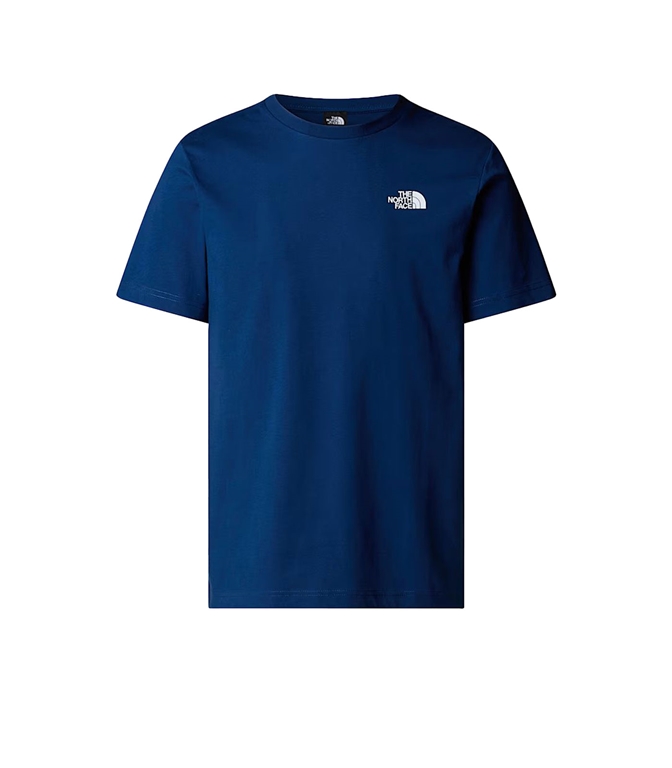 The North Face - T-Shirt - REDBOX SUMMER BLUE-TNF WHITE T-SHIRT