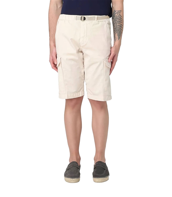 White Sand - Shorts - BELTED SHORTS VANILLA