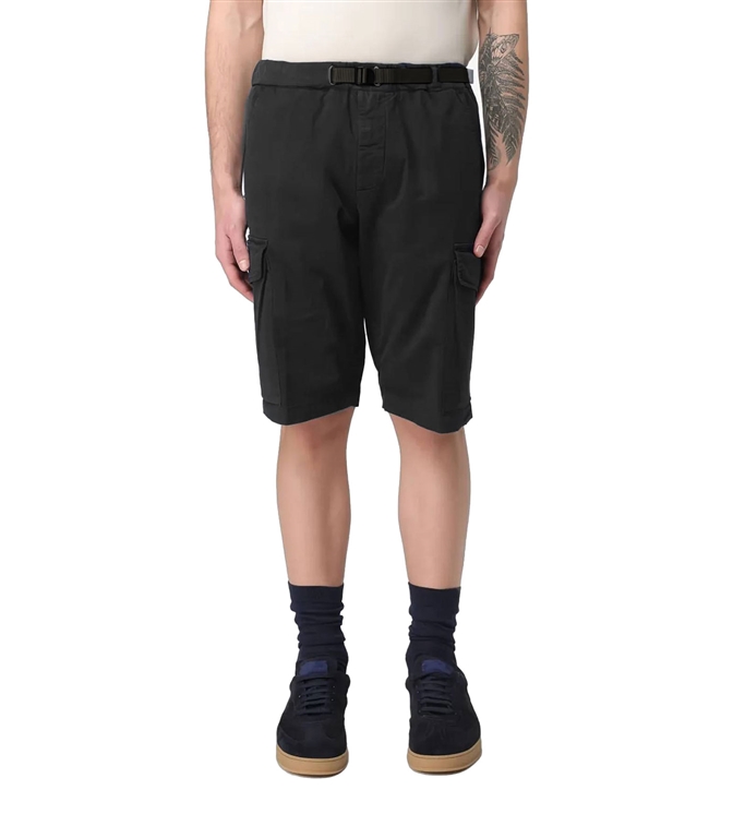 White Sand - Shorts - BELTED SHORTS BLACK