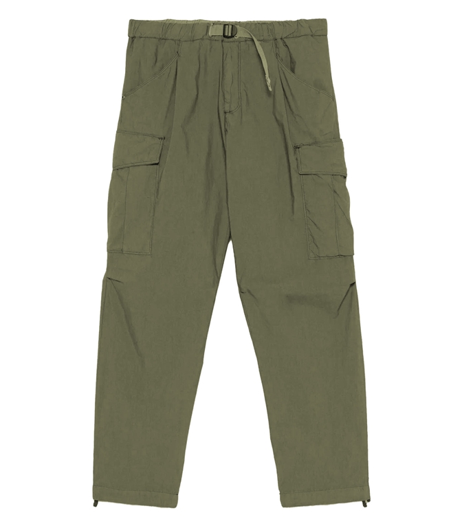 White Sand - Pants - TAPERED CARGO PANTS GREEN