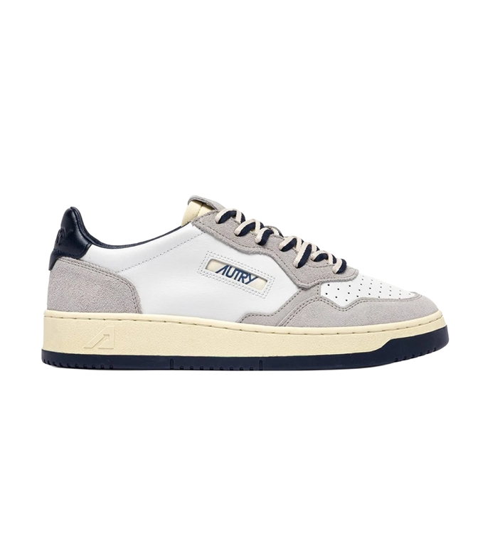 Autry - Footwear - MEDALIST LOW IN SUEDE AND LEATHER VAPOR AND SPACE