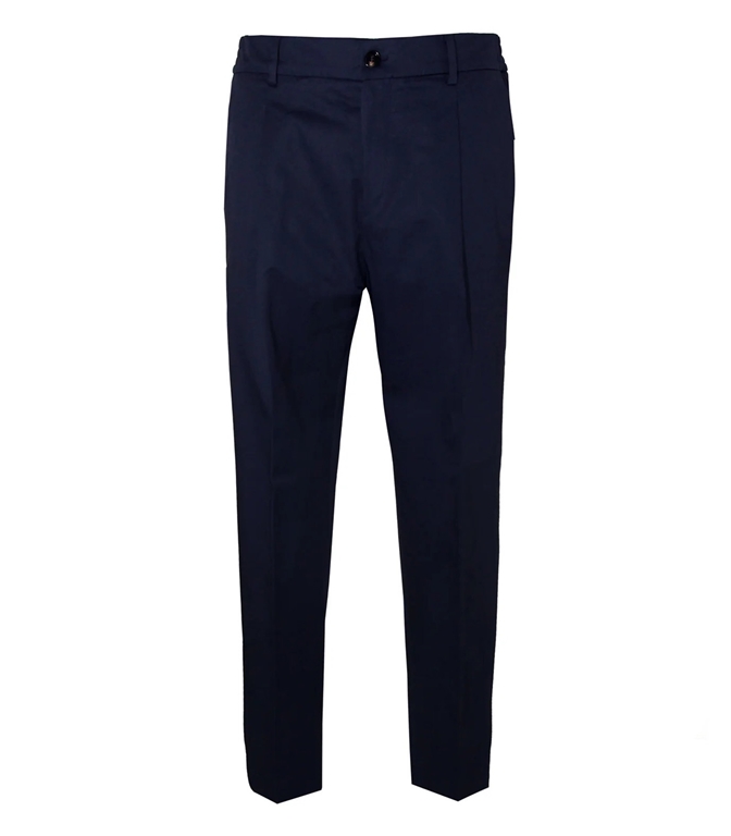 Be Able - Pantaloni - PANTALONE NEW RICCARDO IN COTONE BLU SCURO