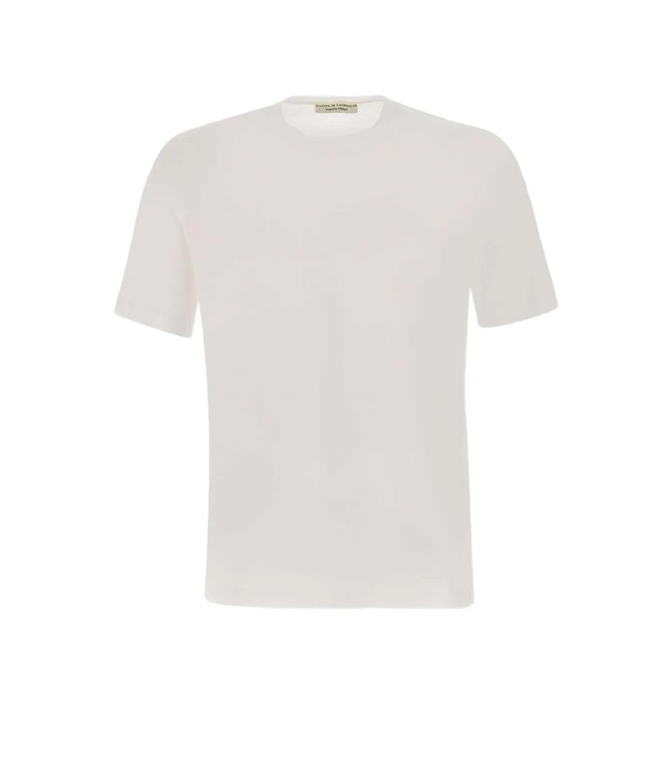 Filippo De Laurentiis - T-Shirt - T-SHIRT IN COTONE BIANCO OTTICO