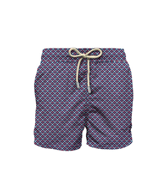 Mc2 Saint Barth - Costumi - COSTUME MARE LIGHTING MICRO CON STAMPA GEOMETRICA STARFISH ALL-OVER