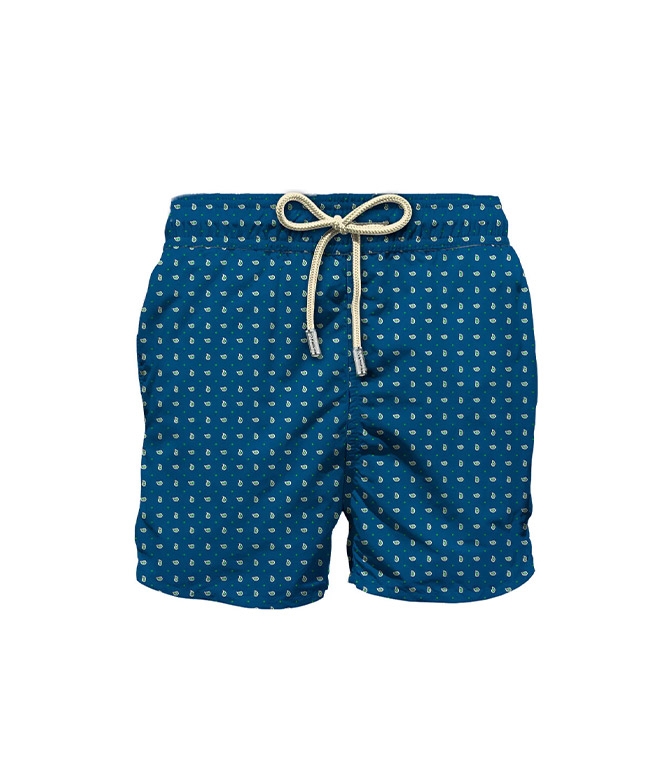 Mc2 Saint Barth - Costumi - COSTUME MARE MICRO LIGHTING CON STAMPA PAISLEY DOT TIE
