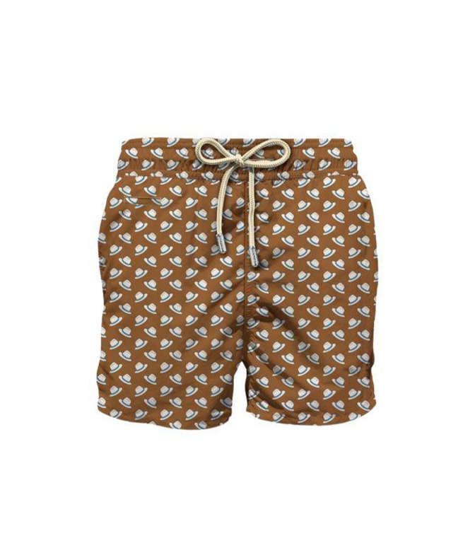 Mc2 Saint Barth - Costumi - COSTUME LIGHTING IN TESSUTO LEGGERO CON STAMPA CAPPELLI