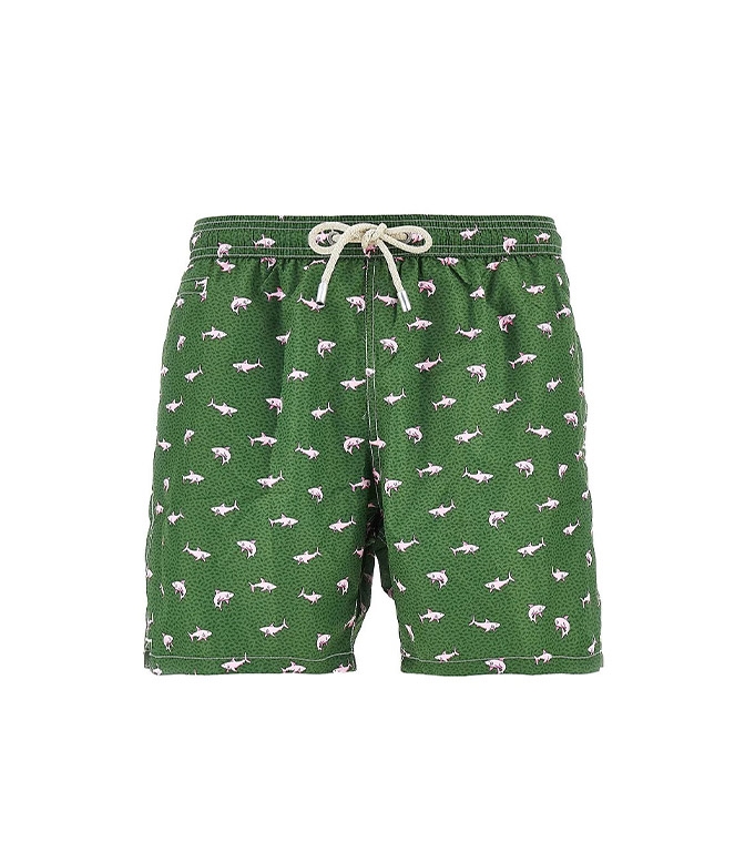 Mc2 Saint Barth - Costumi - BERMUDA MARE CON STAMPA SHARK ON SHARK