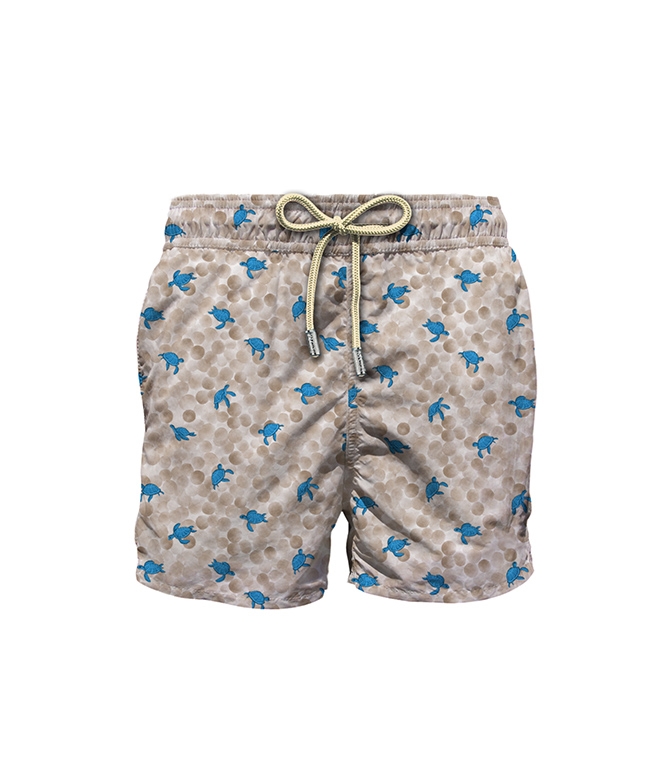 Mc2 Saint Barth - Costumi - COSTUME MARE LIGHTING MICRO CON STAMPA TURTLE BUBBLE