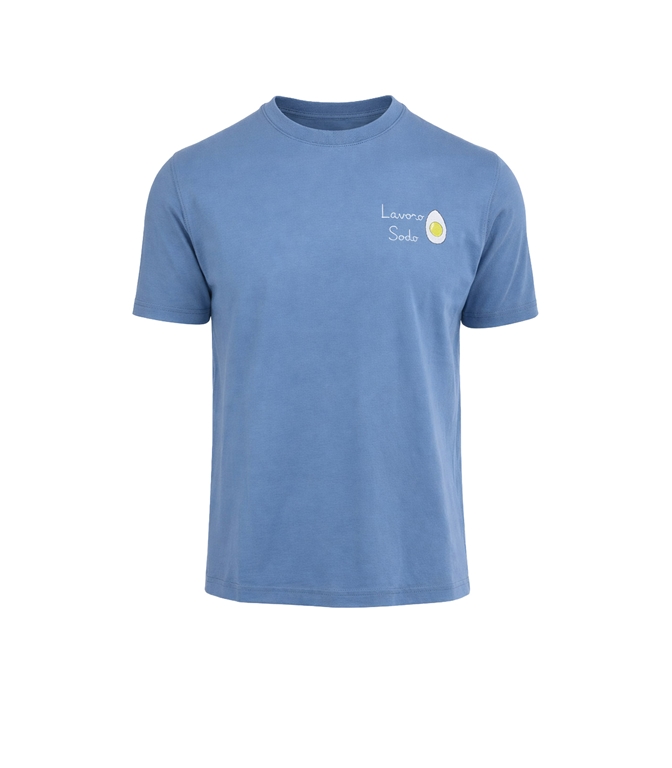 Mc2 Saint Barth - T-Shirt - T-SHIRT PORTOFINO CLASSIC FIT JERSEY COTONE CON RICAMO LAVORO SODO