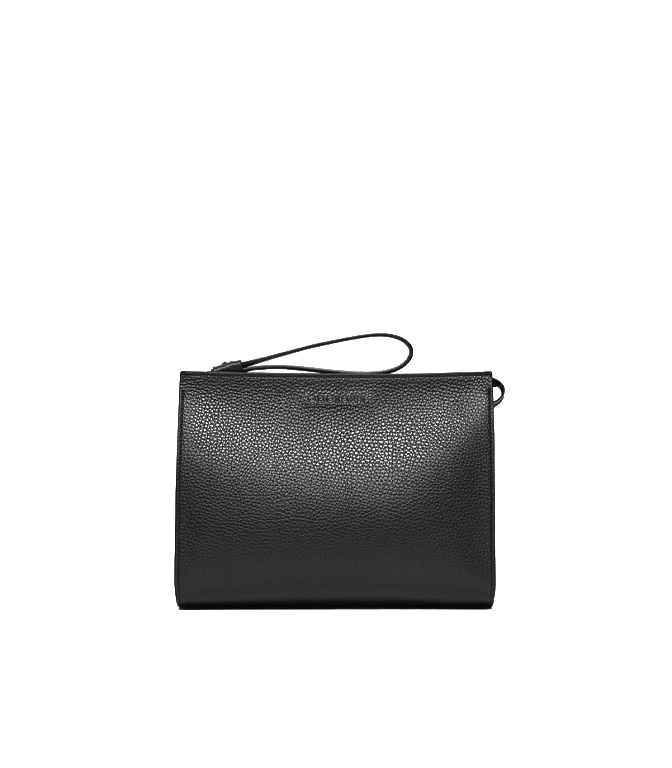 Orciani - Pochette - MICRON LEATHER POUCH WITH WRIST