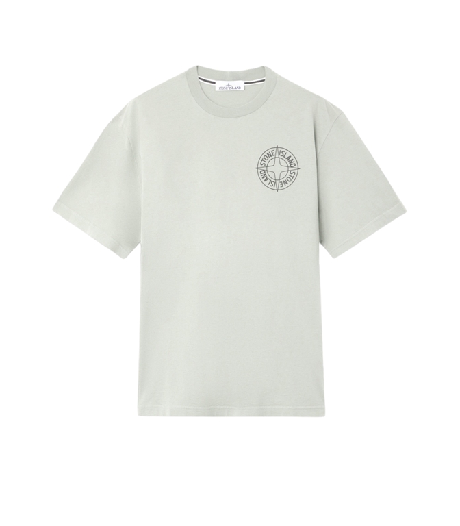 Stone Island - T-Shirt - ORGANIC COTTON JERSEY SALVIA