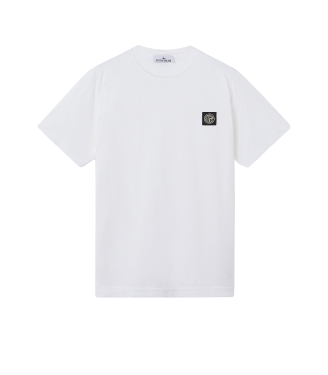 Stone Island - T-Shirt - 60/2 COTTON JERSEY BIANCO