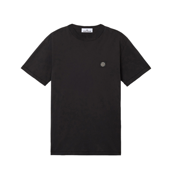 Stone Island - T-Shirt - 60/2 COTTON JERSEY NERO