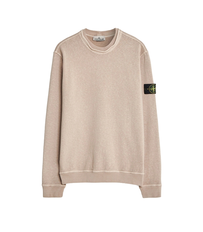 Stone Island - Felpe - MALFILE FLEECE OLD EFFECT DESERT