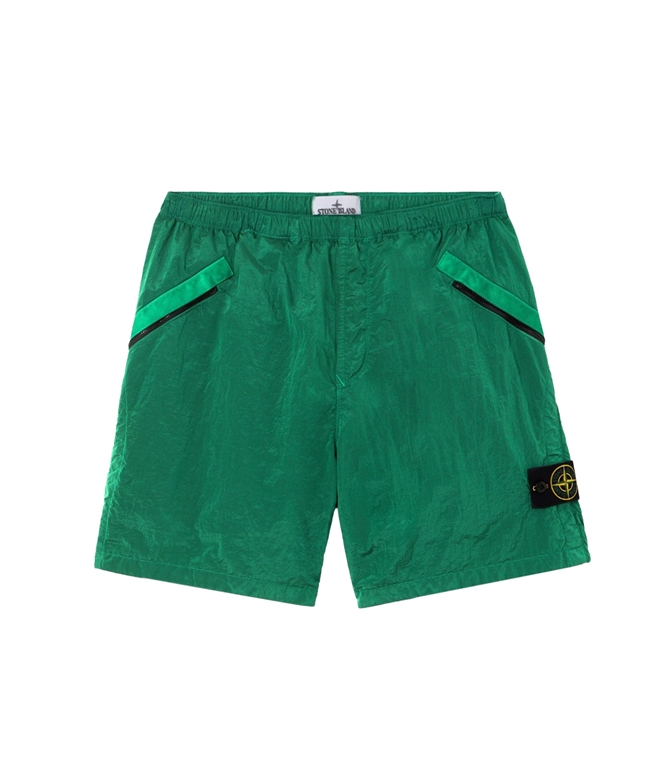 Stone Island - Shorts - NYLON METAL IN ECONYL MALACHITE